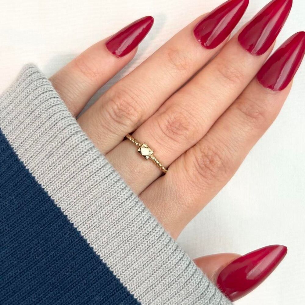 Vintage Inspired Luxury Gold Tone Ring